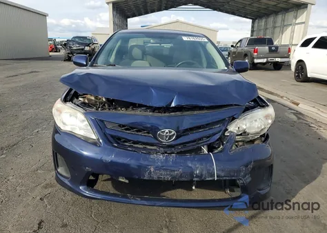 2011 Toyota Corolla Base from USA, damaged, VIN JTDBU4EE6B9126855